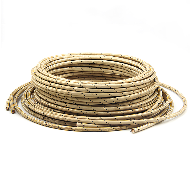 GN500-05 Alambre trenzado de níquel puro, alambre de mica resistente al fuego