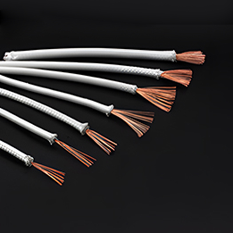 GN500-04 Alambre trenzado de níquel puro, alambre de mica resistente al fuego