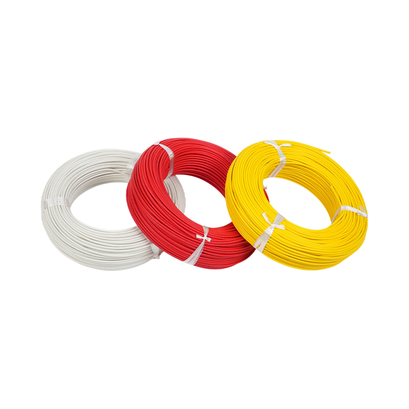 Cable y fibra trenzados y aislados con caucho de silicona UL